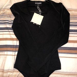 Kittenish Long Sleeve Body Suit